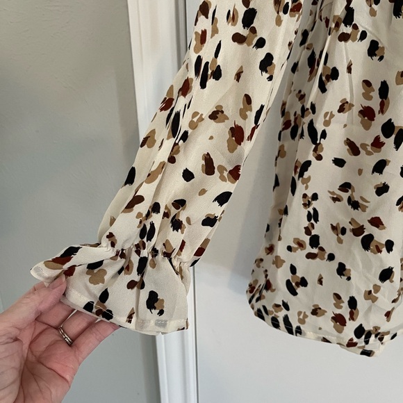 NEW Fall colorful baby doll top size XL - Picture 4 of 7